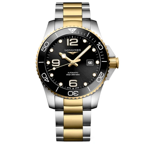 Мужские наручные часы LONGINES HYDROCONQUEST L3.782.3.56.7 купити за ціною 96140 грн на сайті - THEWATCH