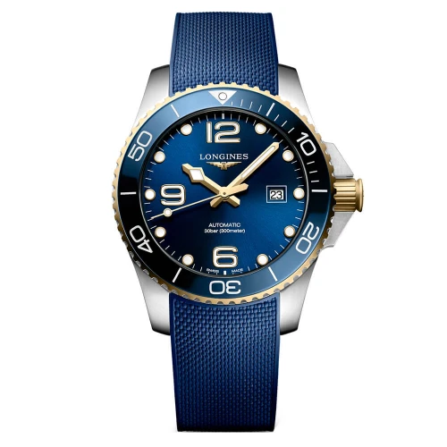 Мужские наручные часы LONGINES HYDROCONQUEST L3.782.3.96.9 купити за ціною 96140 грн на сайті - THEWATCH