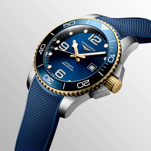 Чоловічий годинник LONGINES HYDROCONQUEST L3.782.3.96.9 купити за ціною 96140 грн на сайті - THEWATCH