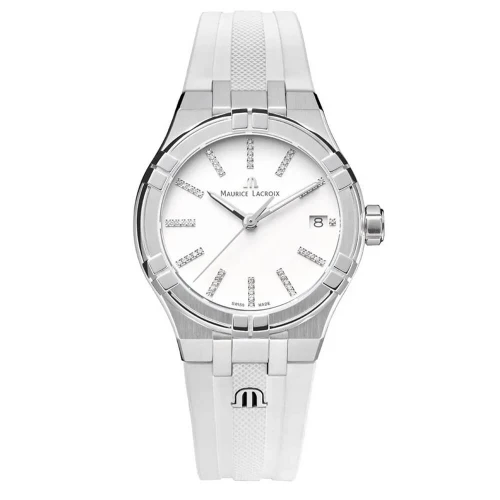 Женские наручные часы MAURICE LACROIX AIKON QUARTZ 35MM AI1106-SS000-150-7 купити за ціною 47920 грн на сайті - THEWATCH