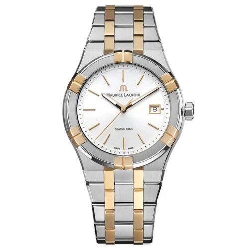 Мужские наручные часы MAURICE LACROIX AIKON QUARTZ 40MM AI1108-PVP02-130-1 купити за ціною 53240 грн на сайті - THEWATCH