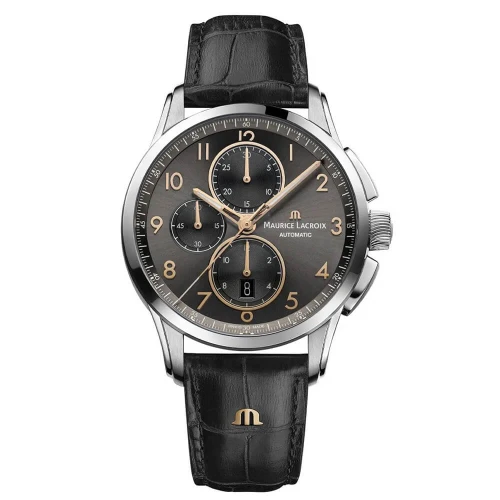 Мужские наручные часы MAURICE LACROIX PONTOS CHRONOGRAPH 43MM PT6388-SS001-321-2 купити за ціною 142780 грн на сайті - THEWATCH
