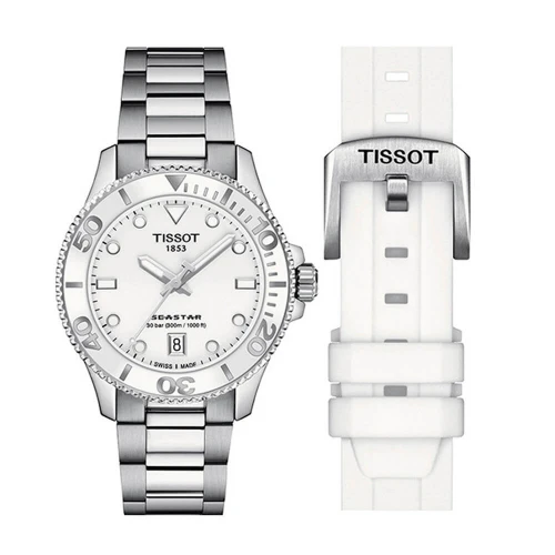 Жіночий годинник TISSOT SEASTAR 1000 36MM T120.210.11.011.00 купити за ціною 0 грн на сайті - THEWATCH