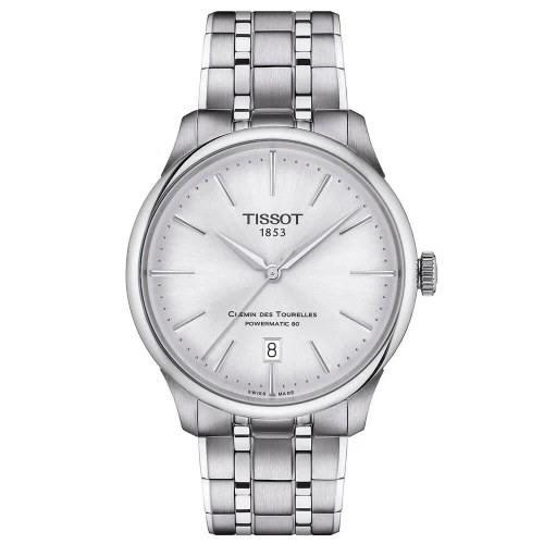 Чоловічий годинник TISSOT CHEMIN DES TOURELLES POWERMATIC 80 39MM T139.807.11.031.00 купити за ціною 36790 грн на сайті - THEWATCH
