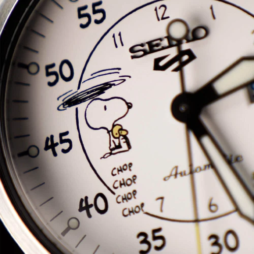 Чоловічий годинник SEIKO 5 SPORTS X PEANUTS "PARACHUTE" LIMITED EDITION SRPK27K1 купити за ціною 16800 грн на сайті - THEWATCH