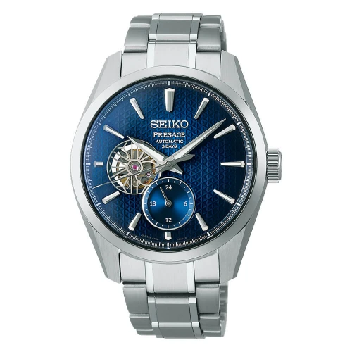 Мужские наручные часы SEIKO PRESAGE SHARP EDGED OPEN HEART AITETSU SPB417J1 купить по цене 55900 грн на сайте - THEWATCH