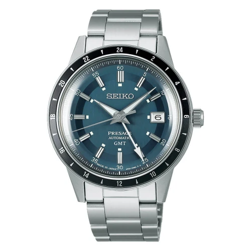 Чоловічий годинник SEIKO PRESAGE STYLE 60S GMT SSK009J1 купити за ціною 28800 грн на сайті - THEWATCH
