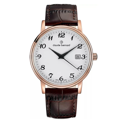 Мужские наручные часы CLAUDE BERNARD CLASSIC 53007 37R BB купить по цене 7980 грн на сайте - THEWATCH