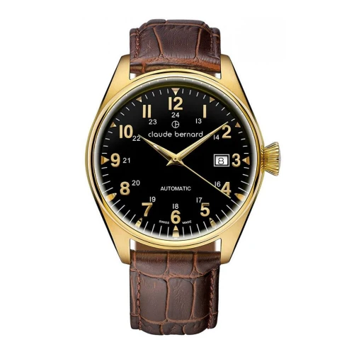 Мужские наручные часы CLAUDE BERNARD PROUD HERITAGE 80132 37JC NID купить по цене 33180 грн на сайте - THEWATCH