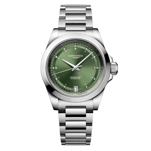 Жіночий годинник LONGINES CONQUEST L3.430.4.07.6 купити за ціною 156490 грн на сайті - THEWATCH