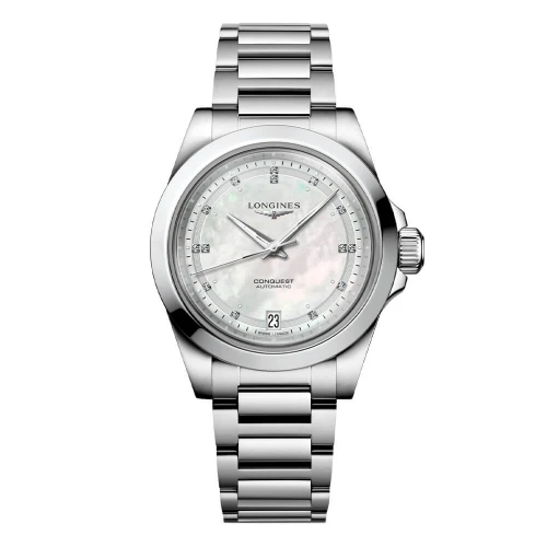 Жіночий годинник LONGINES CONQUEST L3.430.4.87.6 купити за ціною 159750 грн на сайті - THEWATCH