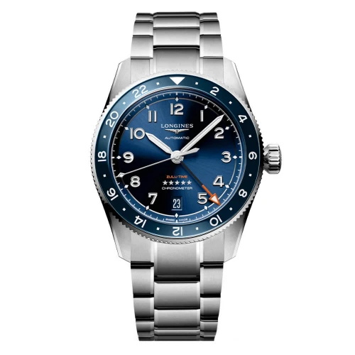 Мужские наручные часы LONGINES SPIRIT ZULU TIME 39MM L3.802.4.93.6 купити за ціною 151800 грн на сайті - THEWATCH