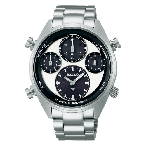 Мужские наручные часы SEIKO PROSPEX SPEEDTIMER PANDA CHRONOGRAPH SOLAR SFJ001P1 купить по цене 38300 грн на сайте - THEWATCH