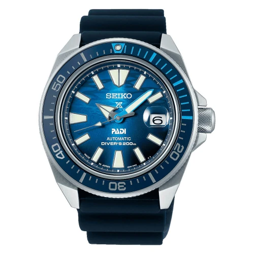 Чоловічий годинник SEIKO PROSPEX KING SAMURAI THE GREAT BLUE PADI EDITION SRPJ93K1 купити за ціною 33300 грн на сайті - THEWATCH