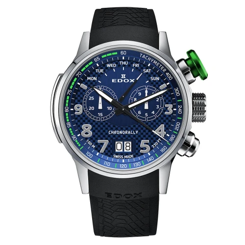 Чоловічий годинник EDOX CHRONORALLY 38001 TINV BUV3 купити за ціною 72320 грн на сайті - THEWATCH