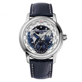 Мужские наручные часы FREDERIQUE CONSTANT CLASSIC WORLDTIMER MANUFACTURE FC-718NWWM4H6 купить по цене 271690 грн на сайте - THEWATCH