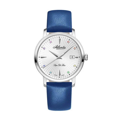 Жіночий годинник ATLANTIC SUPER DE LUXE 29355.41.29LBU купити за ціною 21780 грн на сайті - THEWATCH