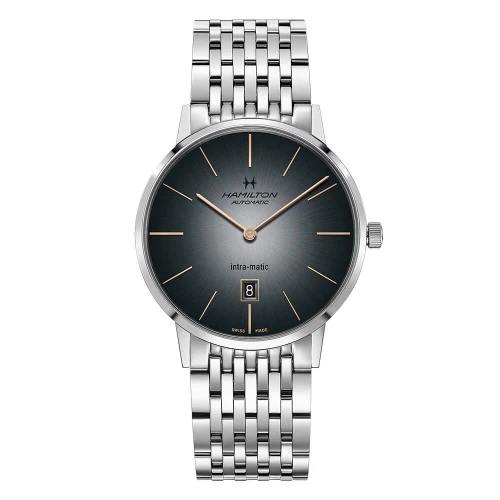 Чоловічий годинник HAMILTON AMERICAN CLASSIC INTRA-MATIC AUTO H38755181 купити за ціною 0 грн на сайті - THEWATCH