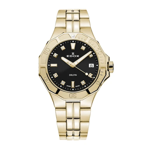 Жіночий годинник EDOX DELFIN 53020 37JM NID купити за ціною 49430 грн на сайті - THEWATCH
