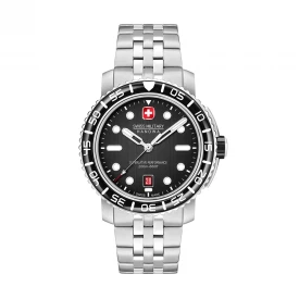 Чоловічий годинник SWISS MILITARY HANOWA BLACK MARLIN SMWGH0001702 купити за ціною 19220 грн на сайті - THEWATCH