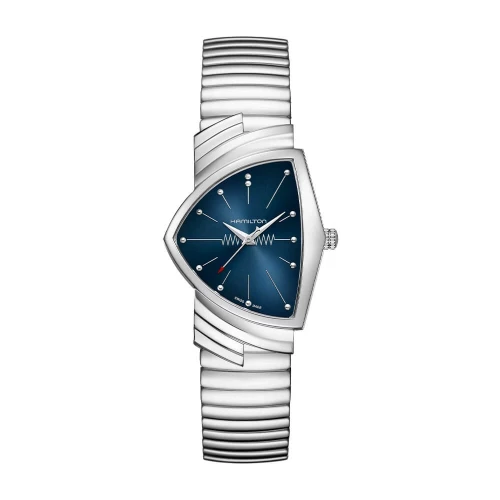 Мужские наручные часы HAMILTON VENTURA QUARTZ H24411142 купити за ціною 42590 грн на сайті - THEWATCH