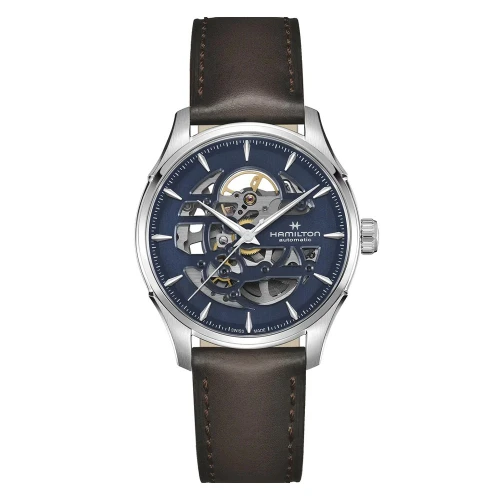 Чоловічий годинник HAMILTON JAZZMASTER SKELETON AUTO H42535541 купити за ціною 74530 грн на сайті - THEWATCH