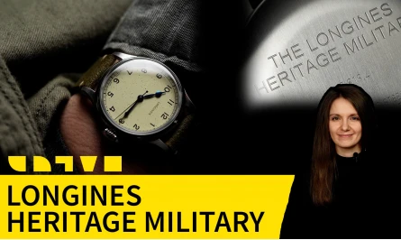 НОВОЕ ВИДЕО НА ЮТУБ-КАНАЛЕ: LONGINES HERITAGE MILITARY