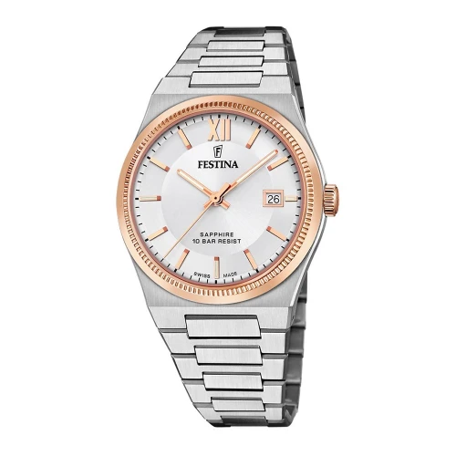 Мужские наручные часы FESTINA SWISS MADE F20036/1 купить по цене 11270 грн на сайте - THEWATCH