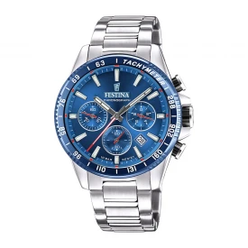 Чоловічий годинник FESTINA TIMELESS CHRONOGRAPH F20560/3 купити за ціною 8580 грн на сайті - THEWATCH