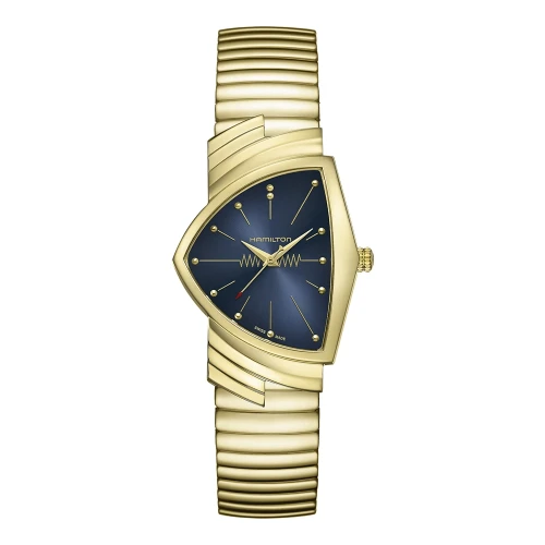 Мужские наручные часы HAMILTON VENTURA QUARTZ H24301141 купить по цене 55820 грн на сайте - THEWATCH