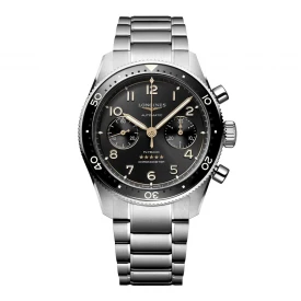 Мужские наручные часы LONGINES SPIRIT FLYBACK L3.821.4.53.6 купить по цене 283640 грн на сайте - THEWATCH