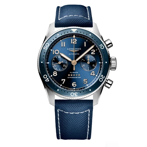 Мужские наручные часы LONGINES SPIRIT FLYBACK L3.821.4.93.2 купити за ціною 215050 грн на сайті - THEWATCH