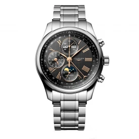 Чоловічий годинник LONGINES MASTER COLLECTION CHRONO MOONPHASE L2.773.4.61.6 купити за ціною 234740 грн на сайті - THEWATCH