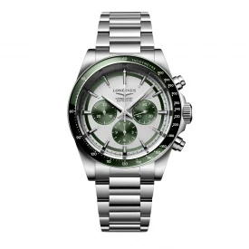 Чоловічий годинник LONGINES CONQUEST CHRONOGRAPH L3.835.4.02.6 купити за ціною 234740 грн на сайті - THEWATCH