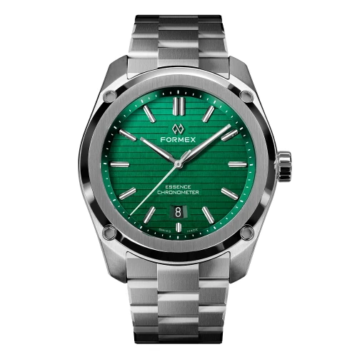 Мужские наручные часы FORMEX ESSENCE AUTOMATIC COSC "GREEN" 43MM 0330.1.6300.100 купить по цене 92600 грн на сайте - THEWATCH