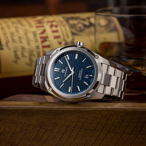 Чоловічий годинник FORMEX ESSENCE AUTOMATIC COSC "BLUE" 43MM 0330.1.6331.100 купити за ціною 92600 грн на сайті - THEWATCH