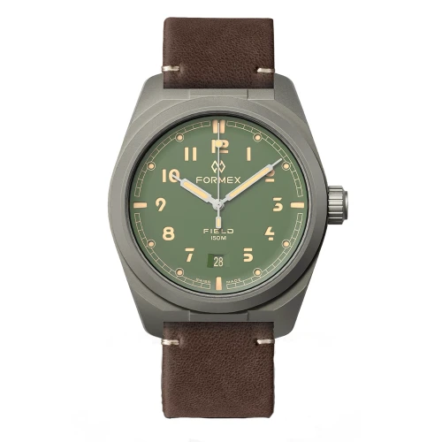 Мужские наручные часы FORMEX FIELD AUTOMATIC "SAGE GREEN" 40MM 0660.1.6503.722 купить по цене 55200 грн на сайте - THEWATCH