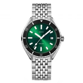 Чоловічий годинник DOXA SUB 200 SEA EMERALD SUNRAY 799.10.131.10 купити за ціною 60000 грн на сайті - THEWATCH