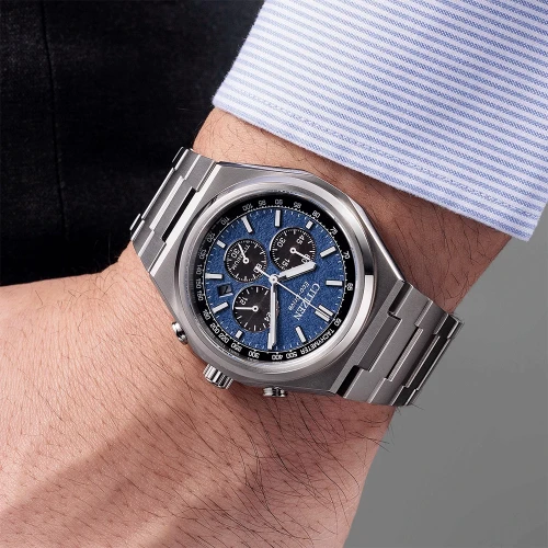 Чоловічий годинник CITIZEN ZENSHIN SUPER TITANIUM ECO-DRIVE CA4610-85L купити за ціною 24440 грн на сайті - THEWATCH