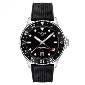 Мужские наручные часы TISSOT SEASTAR 1000 QUARTZ GMT T120.852.17.051.00 купить по цене 25540 грн на сайте - THEWATCH