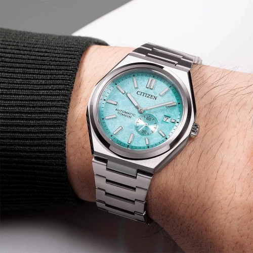 Чоловічий годинник CITIZEN ZENSHIN SUPER TITANIUM AUTOMATIC NJ0180-80M купити за ціною 23350 грн на сайті - THEWATCH