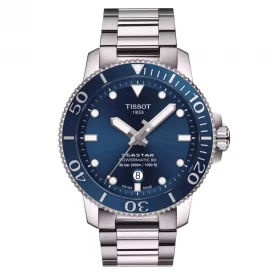 Чоловічий годинник TISSOT SEASTAR 1000 POWERMATIC 80 T120.407.11.041.03 купити за ціною 45650 грн на сайті - THEWATCH