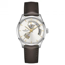 Мужские наручные часы HAMILTON JAZZMASTER OPEN HEART AUTO H32675551 купить по цене 62060 грн на сайте - THEWATCH