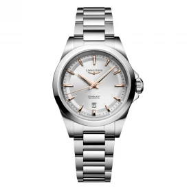 Жіночий годинник LONGINES CONQUEST L3.320.4.72.6 купити за ціною 127150 грн на сайті - THEWATCH