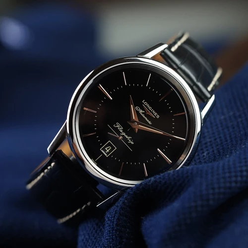 Чоловічий годинник LONGINES FLAGSHIP L4.795.4.58.0 купити за ціною 114110 грн на сайті - THEWATCH