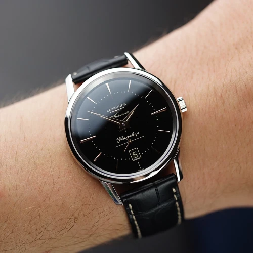 Чоловічий годинник LONGINES FLAGSHIP L4.795.4.58.0 купити за ціною 114110 грн на сайті - THEWATCH
