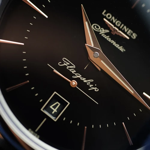 Чоловічий годинник LONGINES FLAGSHIP L4.795.4.58.0 купити за ціною 114110 грн на сайті - THEWATCH