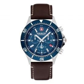 Чоловічий годинник SWISS MILITARY HANOWA FLAGSHIP CHRONO SMWGC2100706 купити за ціною 21490 грн на сайті - THEWATCH