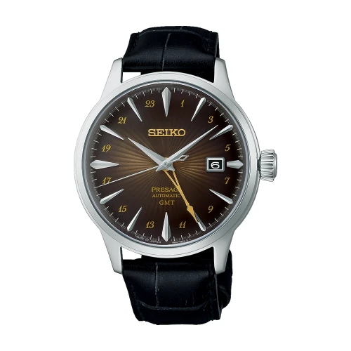 Чоловічий годинник SEIKO PRESAGE COCKTAIL TIME RUSTY NAIL GMT SSK039J1 купити за ціною 31200 грн на сайті - THEWATCH
