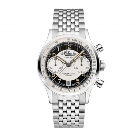 Чоловічий годинник ATLANTIC WORLDMASTER BICOMPAX 52857.41.23 купити за ціною 140960 грн на сайті - THEWATCH